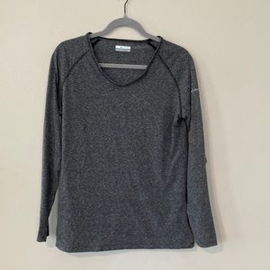 Columbia long sleeve t shirt gray size large